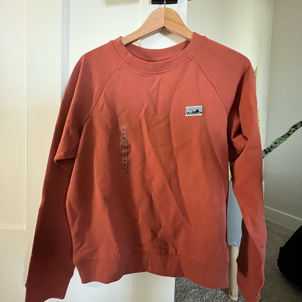 Patagonia women’s rust  crewneck
